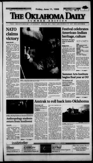 The Oklahoma Daily (Norman, Okla.), Vol. 83, No. 161, Ed. 1 Friday, June 11, 1999