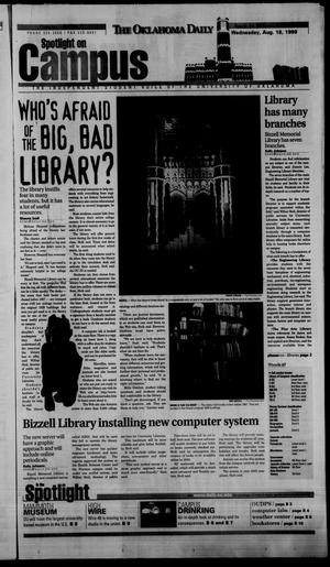 The Oklahoma Daily (Norman, Okla.), Vol. 84, No. 1, Ed. 1 Wednesday, August 18, 1999