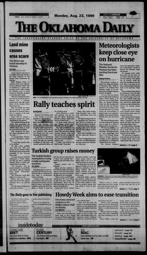 The Oklahoma Daily (Norman, Okla.), Vol. 84, No. 4, Ed. 1 Monday, August 23, 1999