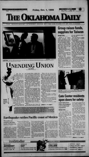 The Oklahoma Daily (Norman, Okla.), Vol. 84, No. 31, Ed. 1 Friday, October 1, 1999