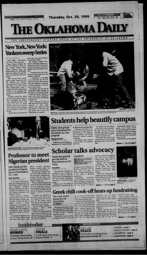 The Oklahoma Daily (Norman, Okla.), Vol. 84, No. 49, Ed. 1 Thursday, October 28, 1999