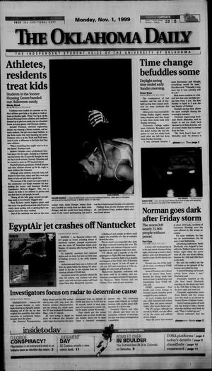 The Oklahoma Daily (Norman, Okla.), Vol. 84, No. 51, Ed. 1 Monday, November 1, 1999