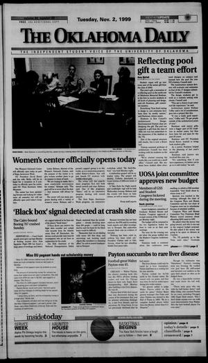 The Oklahoma Daily (Norman, Okla.), Vol. 84, No. 52, Ed. 1 Tuesday, November 2, 1999