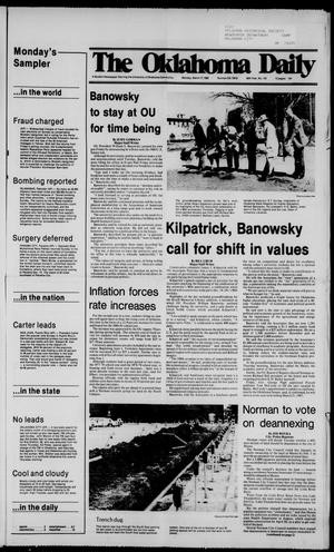 The Oklahoma Daily (Norman, Okla.), Vol. 66, No. 125, Ed. 1 Monday, March 17, 1980