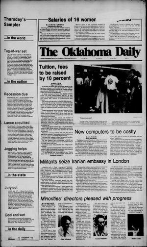 The Oklahoma Daily (Norman, Okla.), Vol. 66, No. 158, Ed. 1 Thursday, May 1, 1980