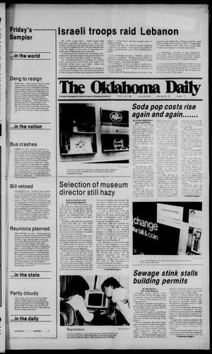 The Oklahoma Daily (Norman, Okla.), Vol. 66, No. 165, Ed. 1 Friday, June 6, 1980