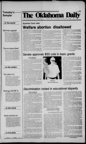The Oklahoma Daily (Norman, Okla.), Vol. 66, No. 192, Ed. 1 Tuesday, July 1, 1980