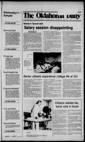 The Oklahoma Daily (Norman, Okla.), Vol. 66, No. 187, Ed. 1 Wednesday, July 9, 1980