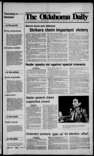 The Oklahoma Daily (Norman, Okla.), Vol. 67, No. 6, Ed. 1 Thursday, August 28, 1980