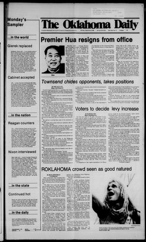 The Oklahoma Daily (Norman, Okla.), Vol. 67, No. 12, Ed. 1 Monday, September 8, 1980
