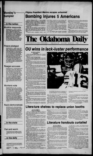 The Oklahoma Daily (Norman, Okla.), Vol. 66, No. 41, Ed. 1 Monday, October 20, 1980
