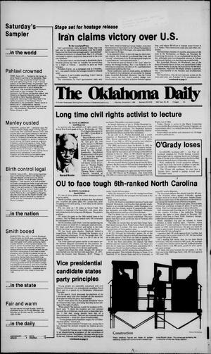 The Oklahoma Daily (Norman, Okla.), Vol. 66, No. 48, Ed. 1 Saturday, November 1, 1980