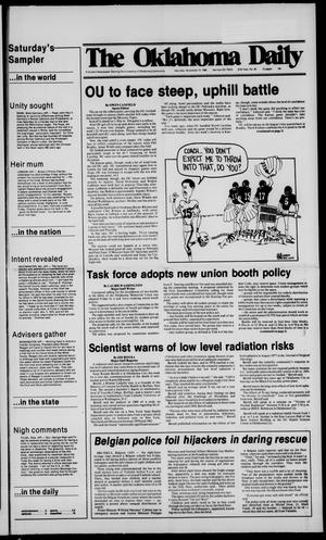 The Oklahoma Daily (Norman, Okla.), Vol. 67, No. 65, Ed. 1 Saturday, November 15, 1980