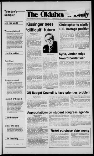 The Oklahoma Daily (Norman, Okla.), Vol. 67, No. 69, Ed. 1 Tuesday, December 2, 1980
