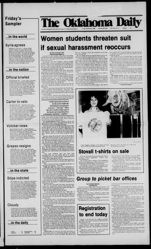 The Oklahoma Daily (Norman, Okla.), Vol. 67, No. 72, Ed. 1 Friday, December 5, 1980