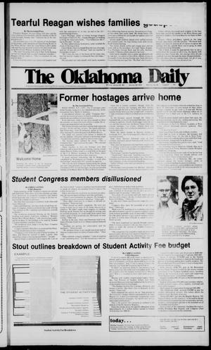 The Oklahoma Daily (Norman, Okla.), Vol. 67, No. 98, Ed. 1 Monday, January 26, 1981