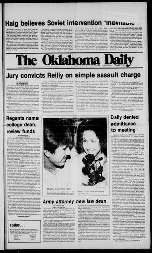 The Oklahoma Daily (Norman, Okla.), Vol. 67, No. 112, Ed. 1 Friday, February 13, 1981