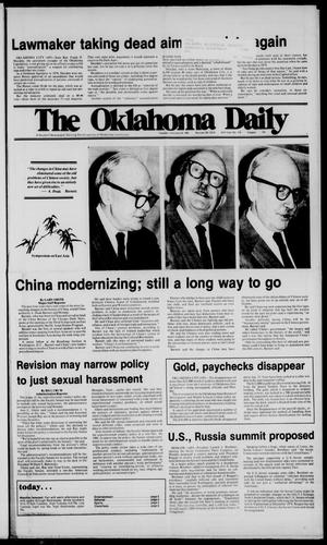 Primary view of object titled 'The Oklahoma Daily (Norman, Okla.), Vol. 67, No. 119, Ed. 1 Tuesday, February 24, 1981'.