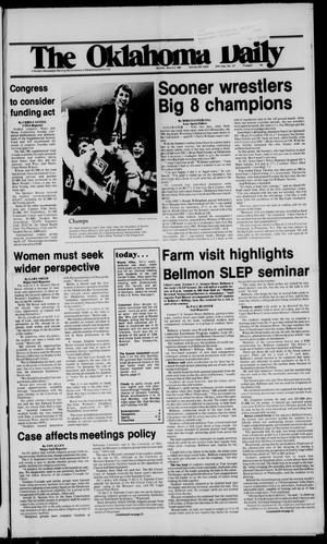 The Oklahoma Daily (Norman, Okla.), Vol. 67, No. 123, Ed. 1 Monday, March 2, 1981