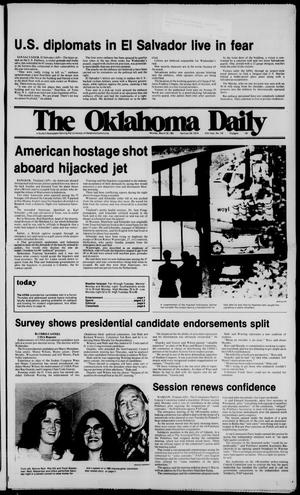 The Oklahoma Daily (Norman, Okla.), Vol. 67, No. 138, Ed. 1 Monday, March 30, 1981