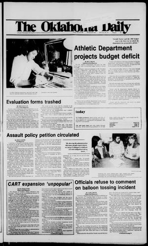 Primary view of object titled 'The Oklahoma Daily (Norman, Okla.), Vol. 67, No. 157, Ed. 1 Friday, April 24, 1981'.