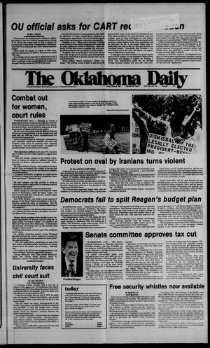 The Oklahoma Daily (Norman, Okla.), Vol. 67, No. 184, Ed. 1 Friday, June 26, 1981
