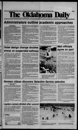 The Oklahoma Daily (Norman, Okla.), Vol. 67, No. 202, Ed. 1 Wednesday, July 22, 1981
