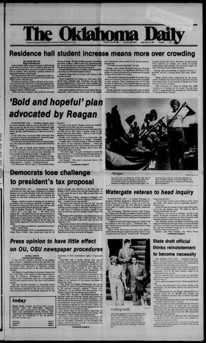 The Oklahoma Daily (Norman, Okla.), Vol. 67, No. 206, Ed. 1 Tuesday, July 28, 1981