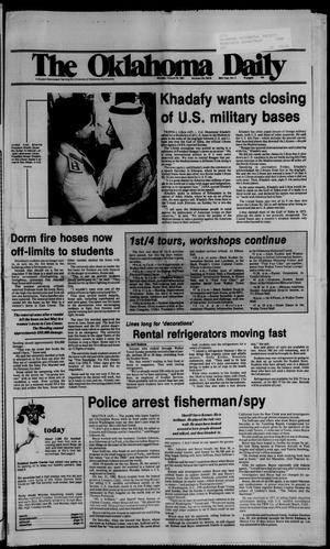 The Oklahoma Daily (Norman, Okla.), Vol. 68, No. 3, Ed. 1 Monday, August 24, 1981
