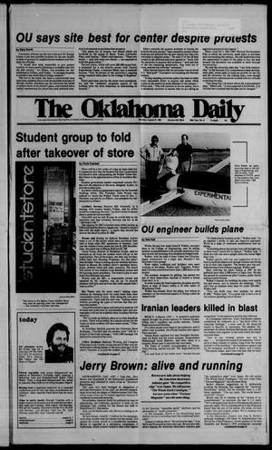The Oklahoma Daily (Norman, Okla.), Vol. 68, No. 8, Ed. 1 Monday, August 31, 1981