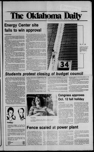The Oklahoma Daily (Norman, Okla.), Vol. 68, No. 20, Ed. 1 Wednesday, September 16, 1981