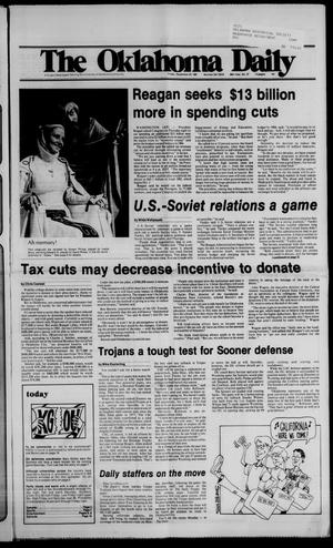 The Oklahoma Daily (Norman, Okla.), Vol. 68, No. 27, Ed. 1 Friday, September 25, 1981