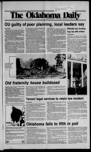 The Oklahoma Daily (Norman, Okla.), Vol. 68, No. 29, Ed. 1 Tuesday, September 29, 1981