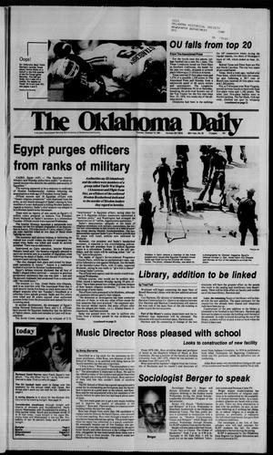 The Oklahoma Daily (Norman, Okla.), Vol. 68, No. 38, Ed. 1 Tuesday, October 13, 1981
