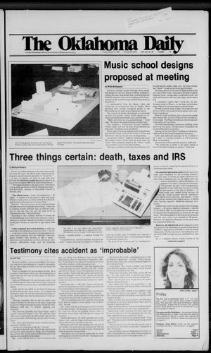 The Oklahoma Daily (Norman, Okla.), Vol. 68, No. 88, Ed. 1 Friday, January 22, 1982