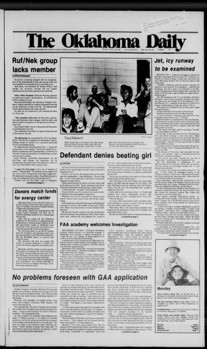 The Oklahoma Daily (Norman, Okla.), Vol. 68, No. 89, Ed. 1 Monday, January 25, 1982