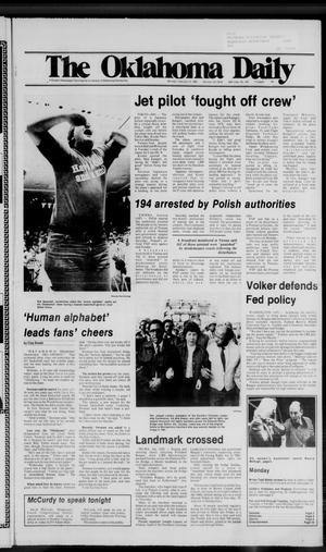 The Oklahoma Daily (Norman, Okla.), Vol. 68, No. 104, Ed. 1 Monday, February 15, 1982