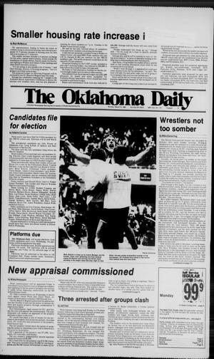 The Oklahoma Daily (Norman, Okla.), Vol. 68, No. 119, Ed. 1 Monday, March 15, 1982