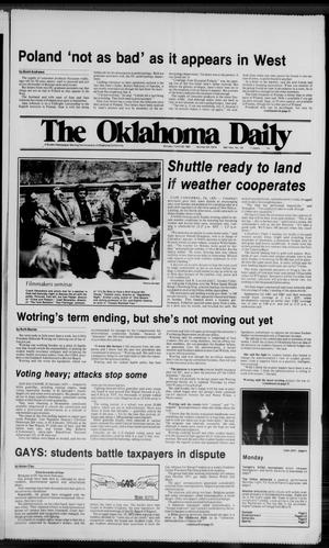 The Oklahoma Daily (Norman, Okla.), Vol. 68, No. 129, Ed. 1 Monday, March 29, 1982
