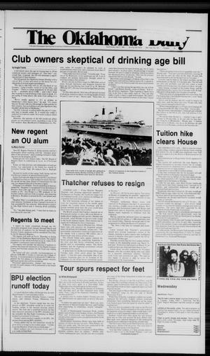 The Oklahoma Daily (Norman, Okla.), Vol. 68, No. 136, Ed. 1 Wednesday, April 7, 1982
