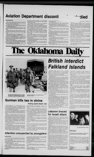 The Oklahoma Daily (Norman, Okla.), Vol. 68, No. 144, Ed. 1 Monday, April 12, 1982