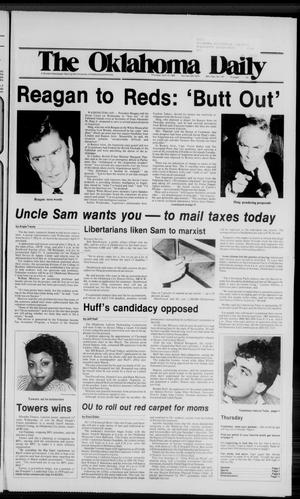 The Oklahoma Daily (Norman, Okla.), Vol. 68, No. 147, Ed. 1 Thursday, April 15, 1982