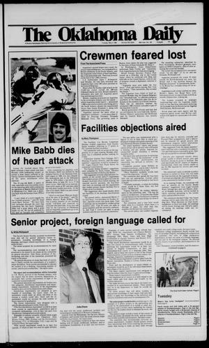 The Oklahoma Daily (Norman, Okla.), Vol. 68, No. 160, Ed. 1 Tuesday, May 4, 1982