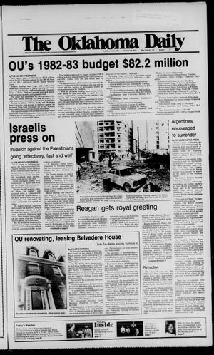 The Oklahoma Daily (Norman, Okla.), Vol. 68, No. 170, Ed. 1 Tuesday, June 8, 1982