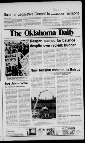 The Oklahoma Daily (Norman, Okla.), Vol. 68, No. 197, Ed. 1 Tuesday, July 20, 1982