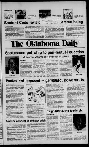 The Oklahoma Daily (Norman, Okla.), Vol. 69, No. 13, Ed. 1 Wednesday, September 8, 1982