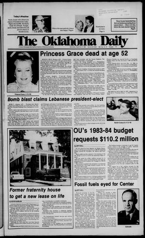 The Oklahoma Daily (Norman, Okla.), Vol. 69, No. 19, Ed. 1 Wednesday, September 15, 1982