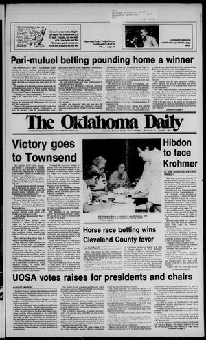 The Oklahoma Daily (Norman, Okla.), Vol. 69, No. 24, Ed. 1 Wednesday, September 22, 1982