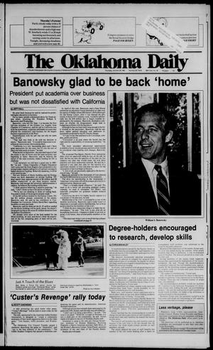 The Oklahoma Daily (Norman, Okla.), Vol. 69, No. 48, Ed. 1 Thursday, October 28, 1982