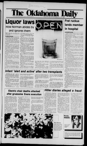 The Oklahoma Daily (Norman, Okla.), Vol. 69, No. 149, Ed. 1 Monday, April 25, 1983